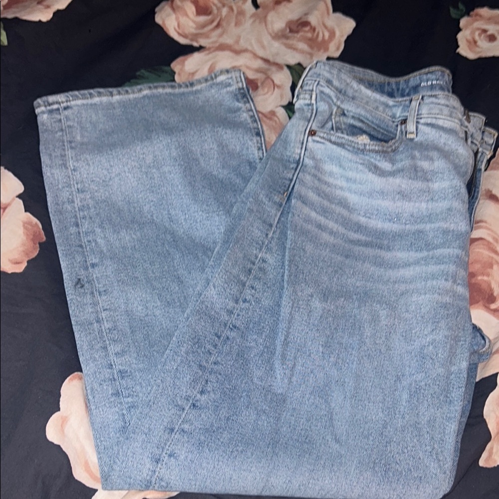 Old Navy Extra High Rise Sky-Hi Wide leg 12